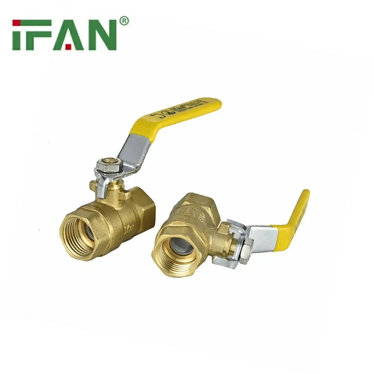 IFAN Yellow Brass Gas Valves