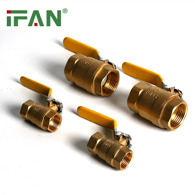 IFAN Yellow Brass Gas Valves