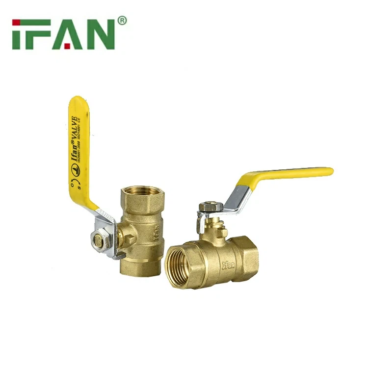 IFAN Yellow Brass Gas Valves
